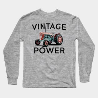 Old Tractor Long Sleeve T-Shirt